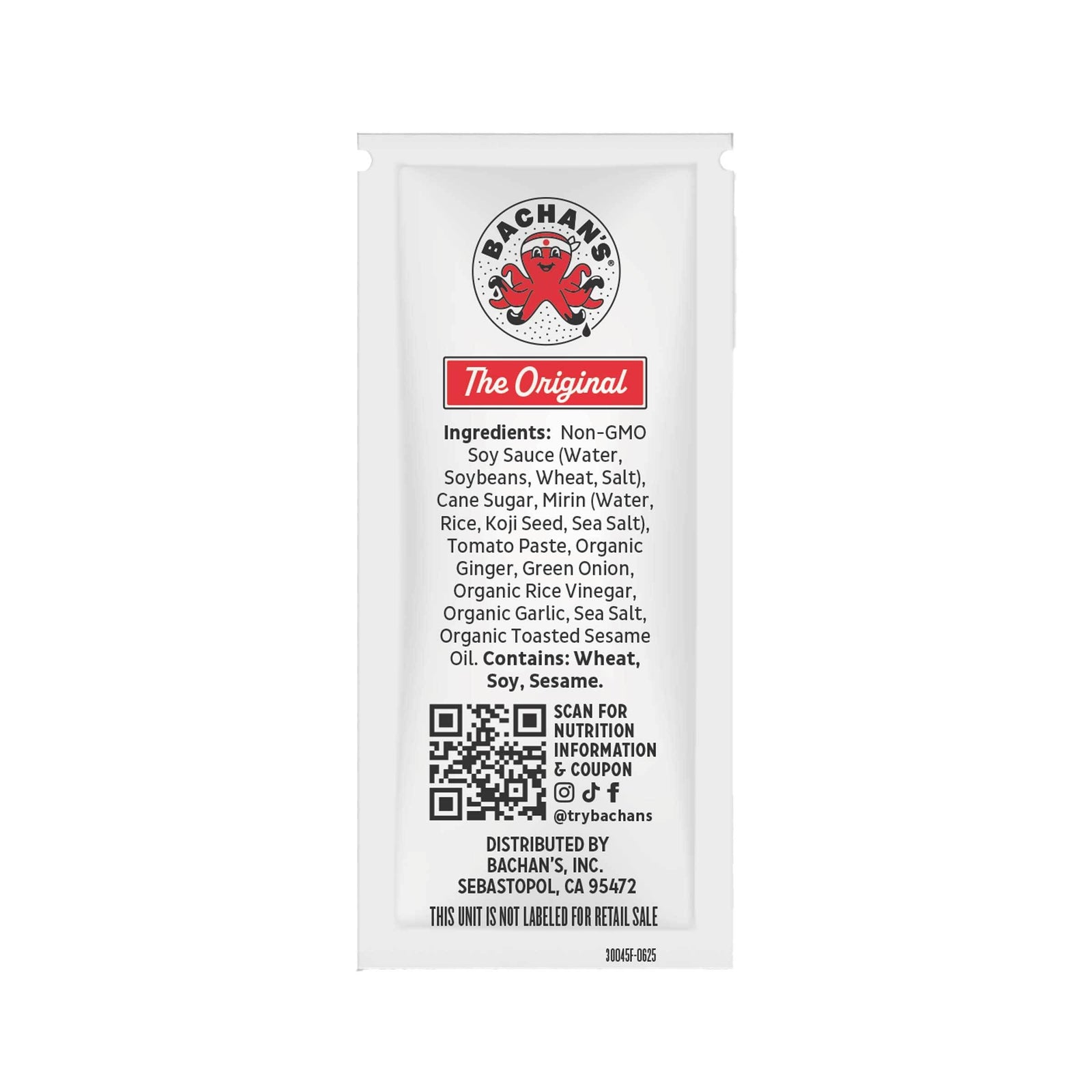 The Original Japanese BBQ Sauce, .35oz - Bright Boutique Sauce Assortment
